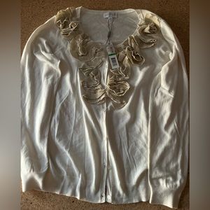 NWT JOSEPH A BLOUSE SIZE L